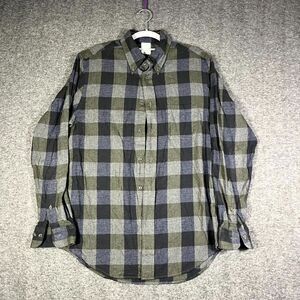 Brooks Brothers Shirt Mens Medium Regent Button Down Plaid Long Sleeve